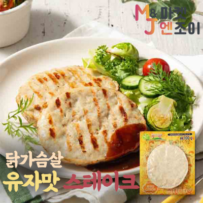 한끼통살 닭가슴살 스테이크 유자맛 100g